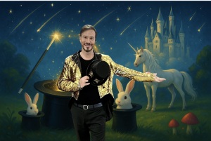 Spettacolo di magia per bambini con il mago Alex