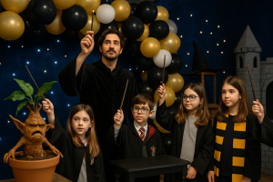 festa a tema per bambini harry potter