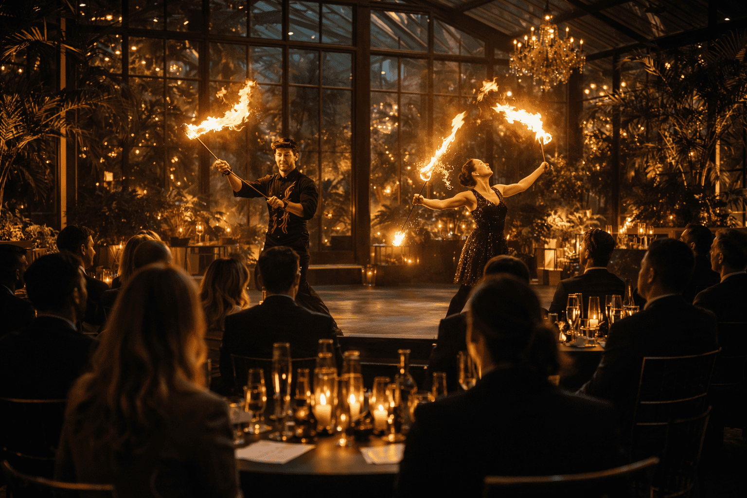 Perfomer fuoco Eventi e Feste Compleanno Milano